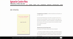Desktop Screenshot of ignaciocastrorey.com